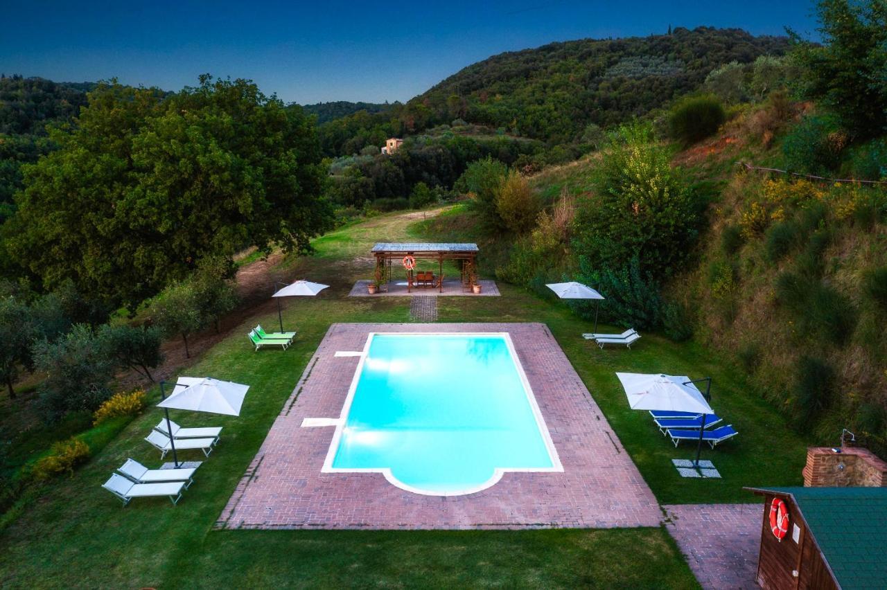 Willa Casa Ora D'Oro - Panoramic Views / Pool / Private Garden Trequanda Zewnętrze zdjęcie