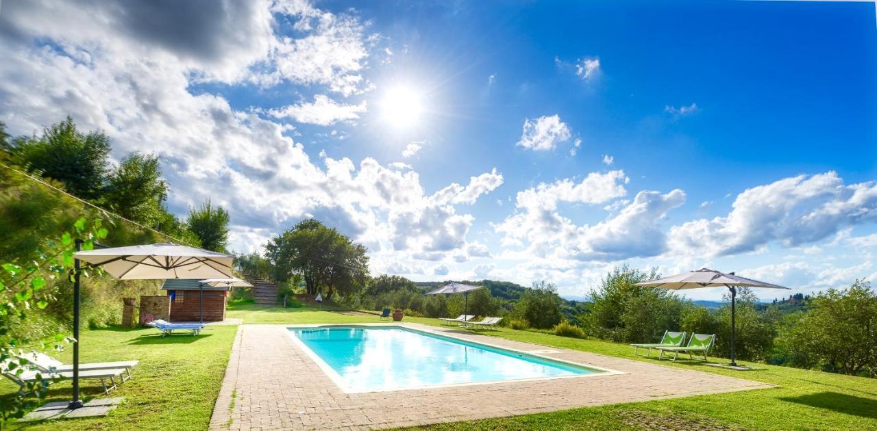 Willa Casa Ora D'Oro - Panoramic Views / Pool / Private Garden Trequanda Zewnętrze zdjęcie