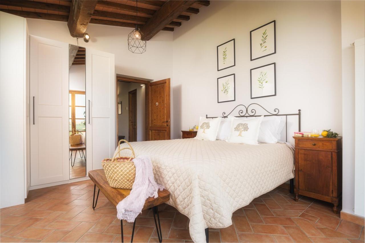 Willa Casa Ora D'Oro - Panoramic Views / Pool / Private Garden Trequanda Zewnętrze zdjęcie