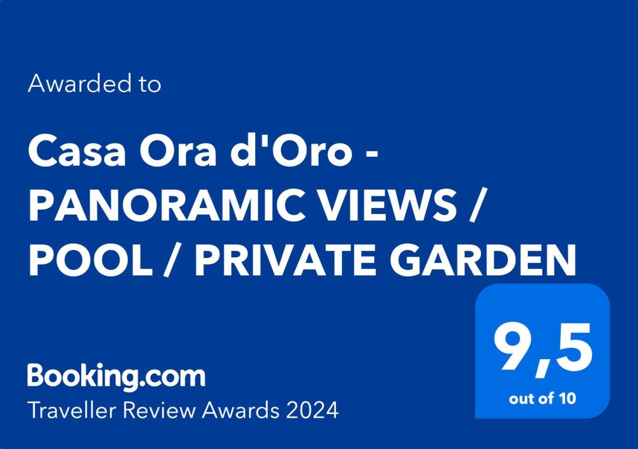 Willa Casa Ora D'Oro - Panoramic Views / Pool / Private Garden Trequanda Zewnętrze zdjęcie